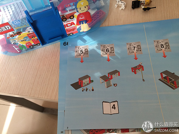 德亞直郵LEGO 60004消防局開箱